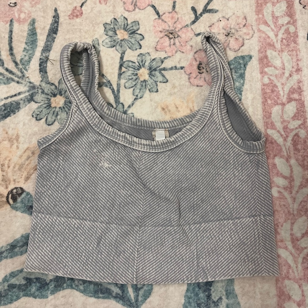 Nikibiki Gray/ blue Tank Top